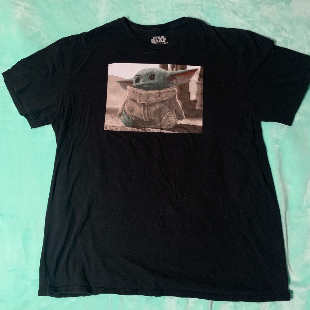 Star Wars Mandalorian Baby Yoda Grogu XL T-shirt